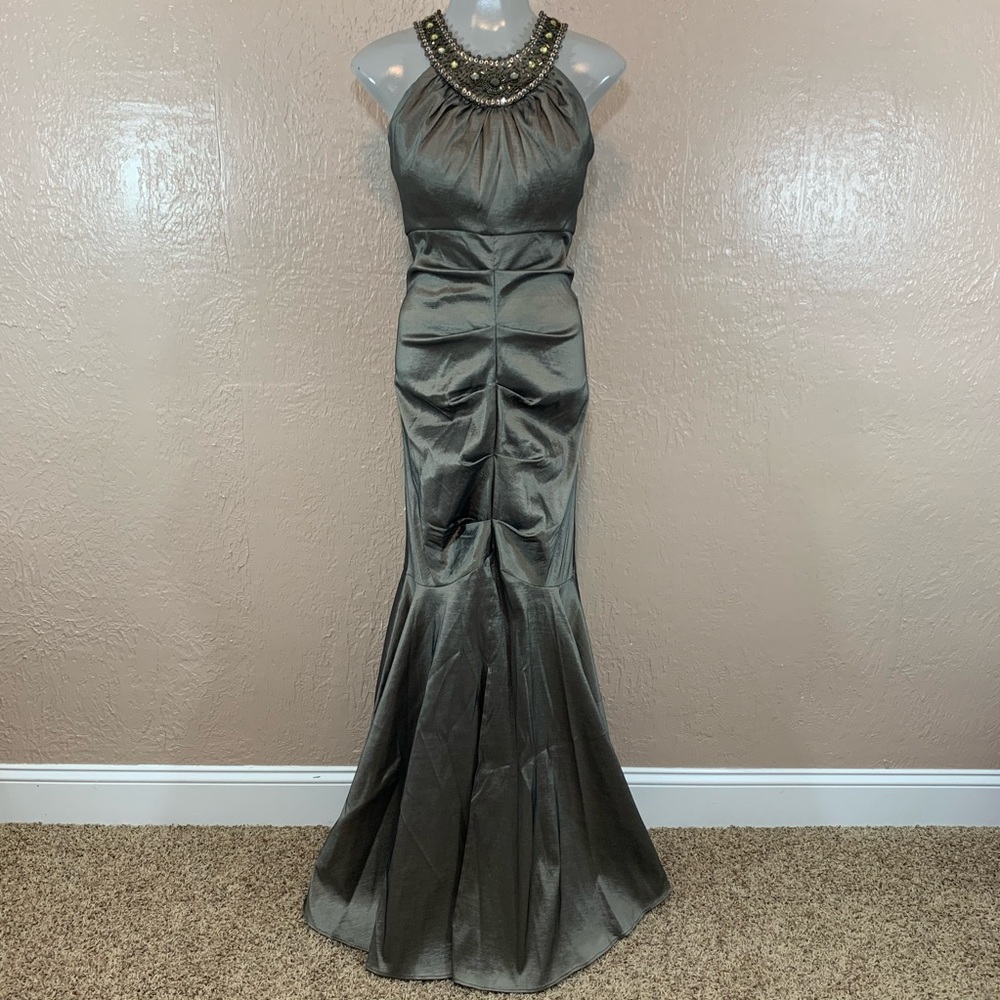 NEW Kathy Roberts Floor Length Mermaid Style Dress
